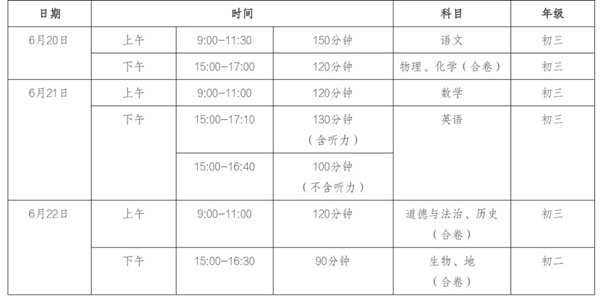 2024年湖北中考是幾月幾號,湖北中考具體時(shí)間表