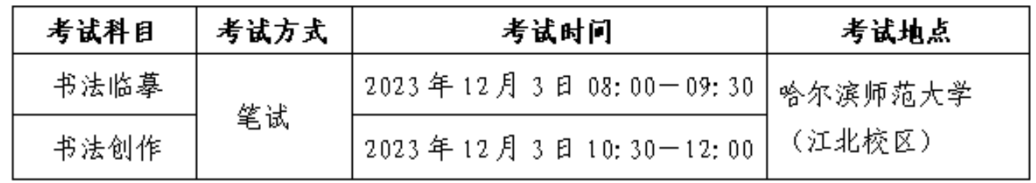 2025年黑龍江藝考時間具體是什么時候？