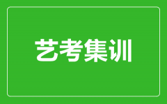 藝考集訓(xùn)是什么意思_不參加集訓(xùn)可以藝考嗎?