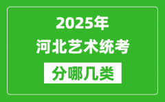 2025年河北藝術(shù)統(tǒng)考類(lèi)型有哪幾種？