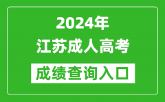 2024年江蘇成人高考成績(jī)查詢?nèi)肟冢╳ww.jseea.cn/）