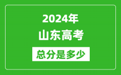 2024年山東高考總分是多少_山東高考各科目分值設(shè)置