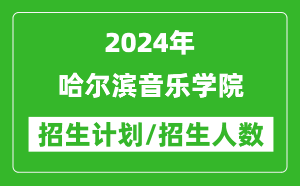 2024年哈爾濱音樂(lè )學(xué)院各省招生計劃及各專(zhuān)業(yè)招生人數是多少