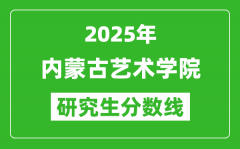 2025年內(nèi)蒙古藝術(shù)學院研究生分數(shù)線一覽表（含2024年歷年）